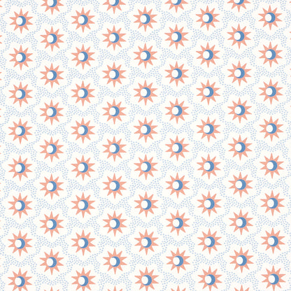 Schumacher Lucie behang Clay &amp; Blue 5015761