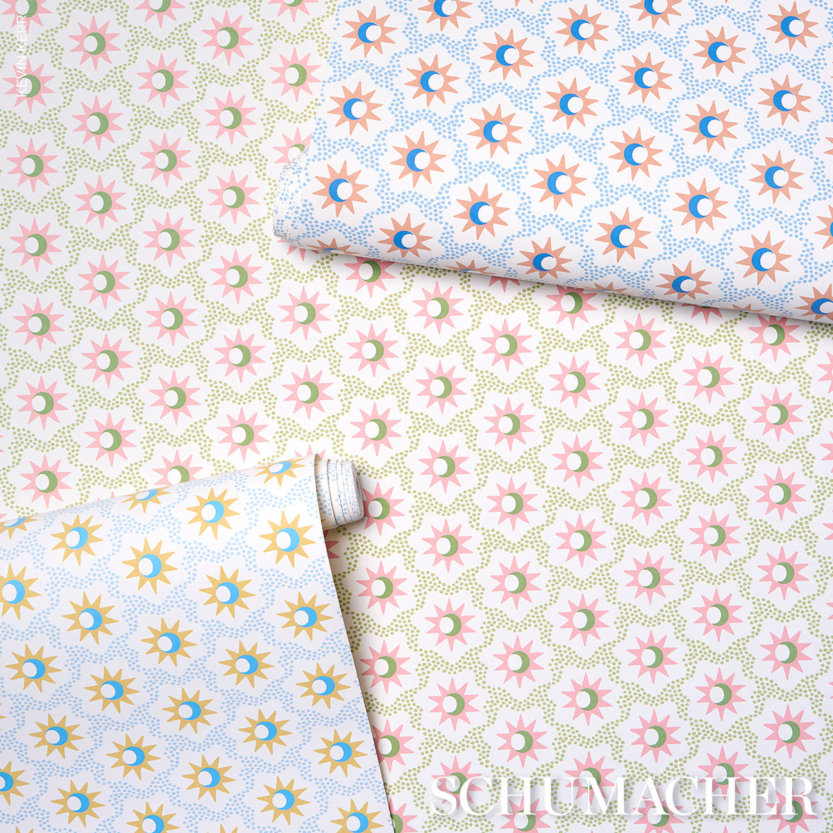 Schumacher Lucie Pink &amp; Green sfeerbeeld 3