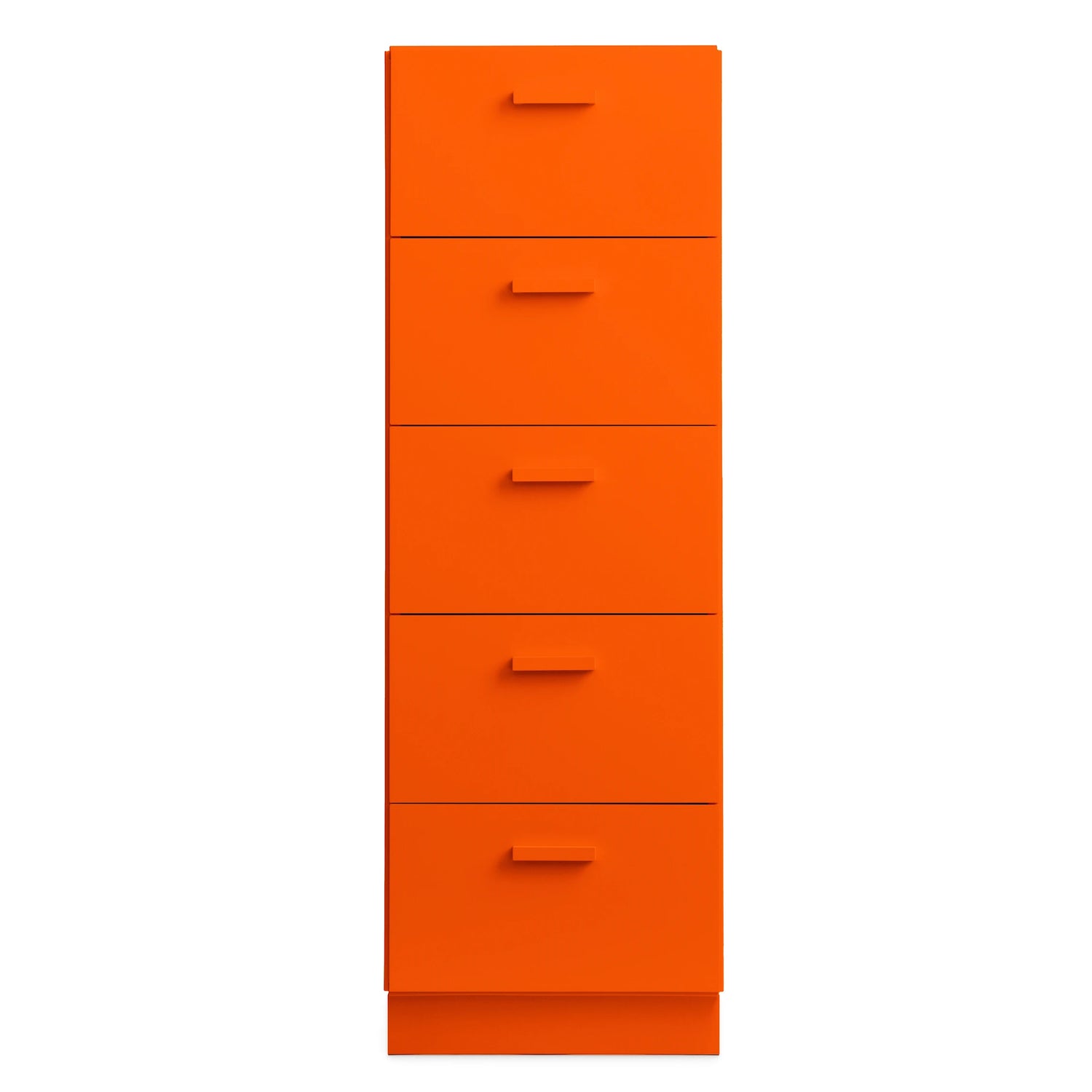 String Relief hoge ladekast Orange met plint