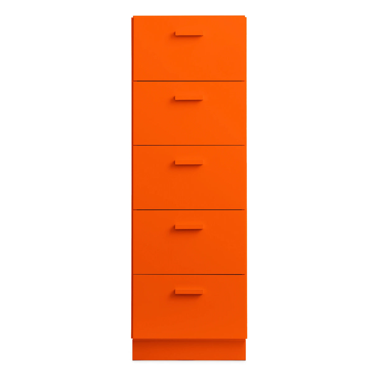 String Relief hoge ladekast Orange met plint