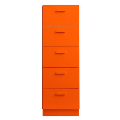 String Relief hoge ladekast Orange met plint