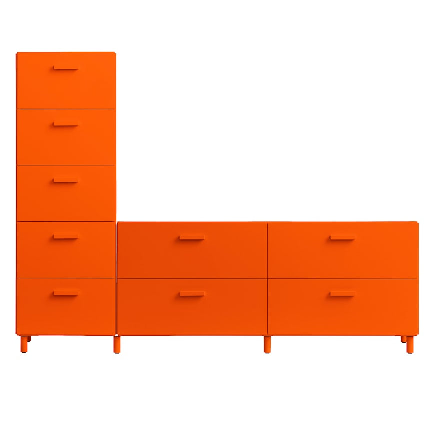 String Relief Oranje sfeerbeeld