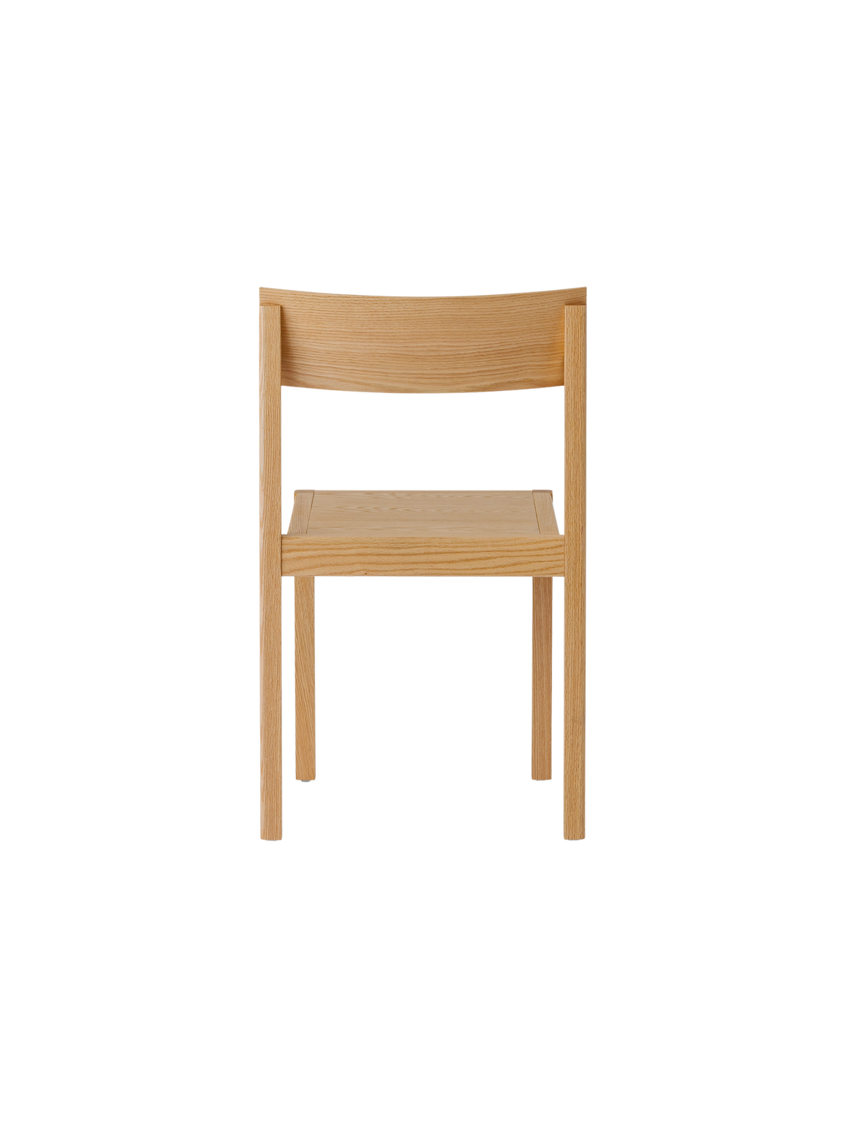 Audo Mauro Dining Chair Natural Oak achter