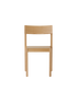 Audo Mauro Dining Chair Natural Oak houten zitting voor