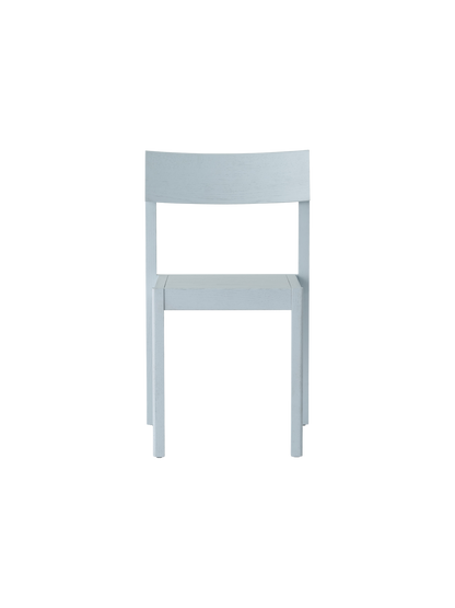 Audo Mauro Dining Chair Linen Blue Oak voor