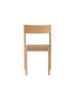 Audo Mauro Dining Chair Natural Oak paper cord voor