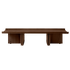 Audo Conrad Lounge Table Dark Stained Oak voor