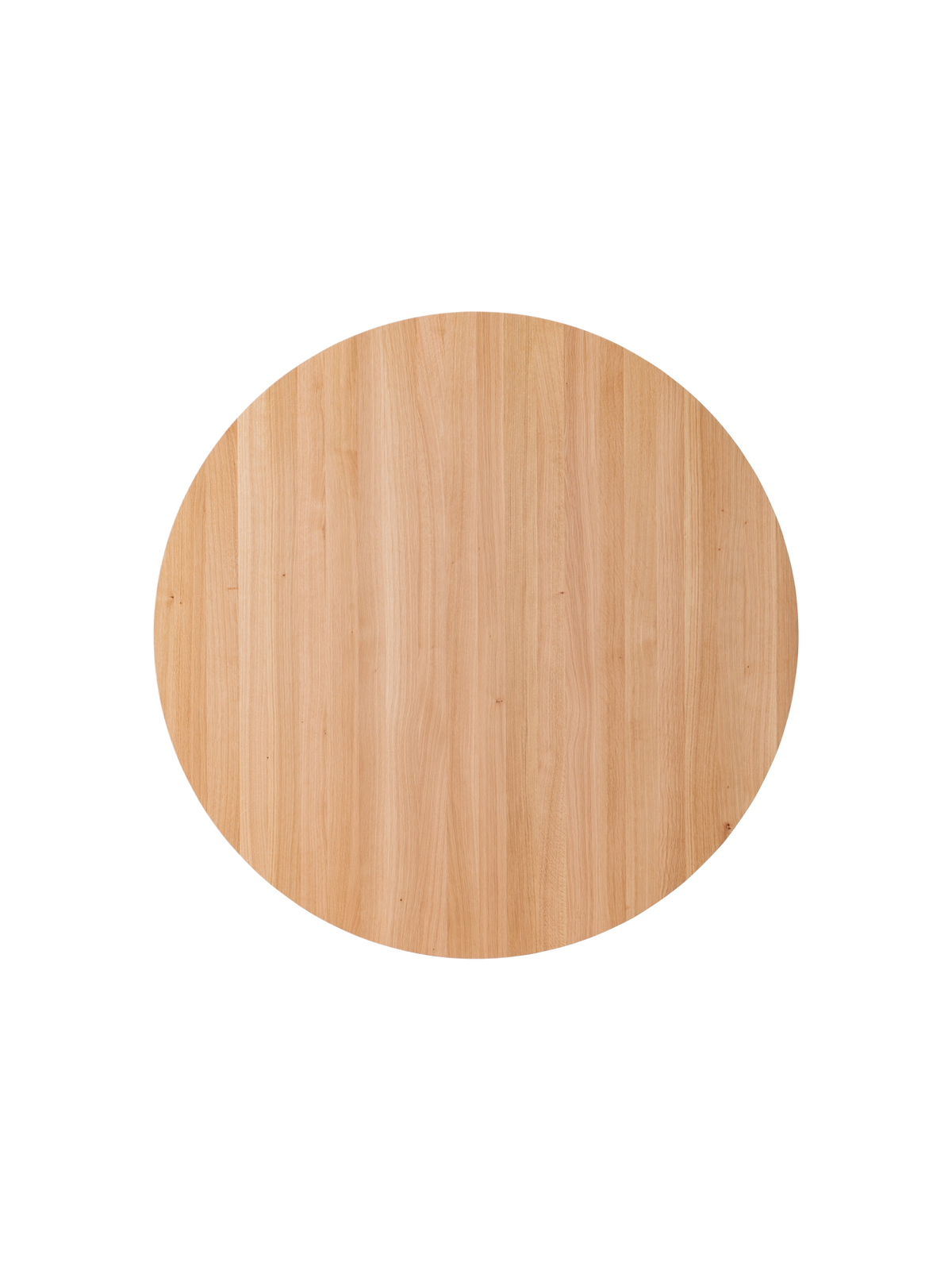 Audo Puffin Dining Table Ø120 Solid Oak bovenaanzicht