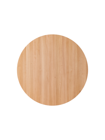 Audo Puffin Dining Table Ø120 Solid Oak bovenaanzicht