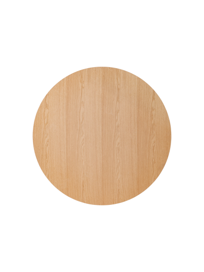 Audo Puffin Dining Table Oak Veneer bovenaanzicht