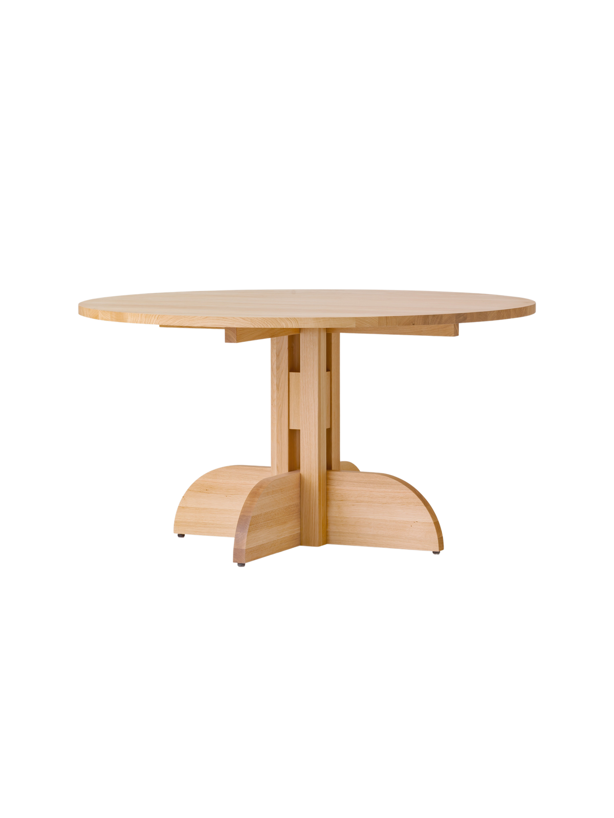 Audo Puffin Dining Table Ø140 Solid Oak