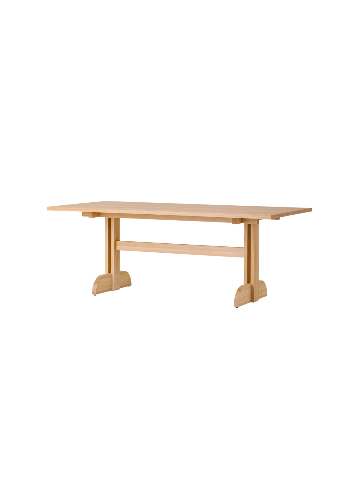 Audo Puffin Dining Table rechthoekig Oak Veneer