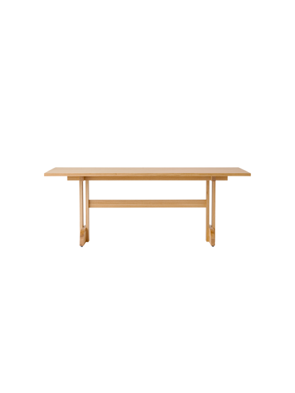 Audo Puffin Dining Table rechthoekig Solid Oak voor