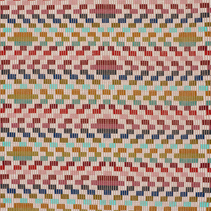 Schumacher Izapa Hand Woven Brocade paneel Multi 79250
