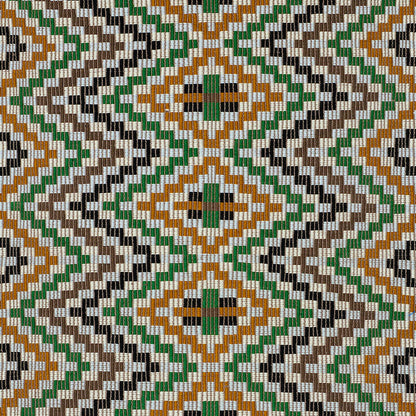 Schumacher Izapa Hand Woven Brocade paneel Jewel 79251