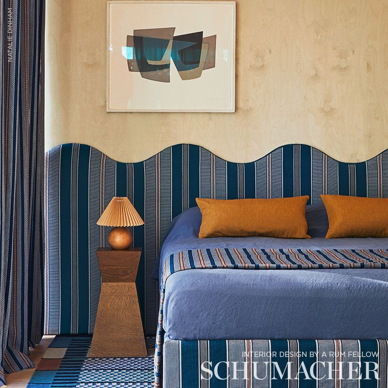 Schumacher Scoop Stripe Neptune sfeerbeeld 3