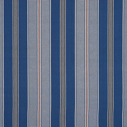 Schumacher Scoop Hand Woven Stripe Neptune 80810