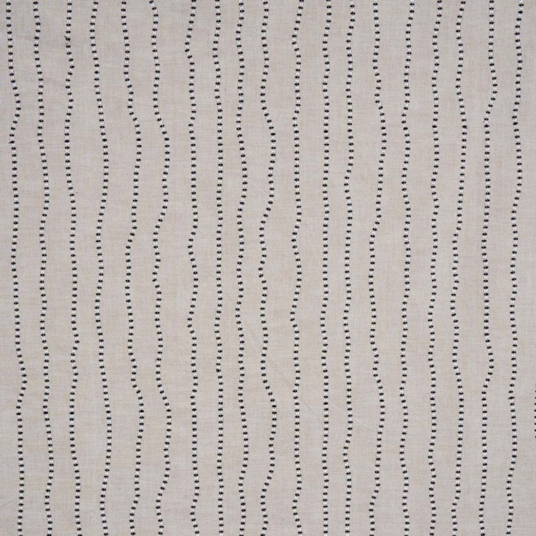 Schumacher Elodie Embroidery Natural detail