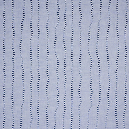 Schumacher Elodie Embroidery Chambray detail