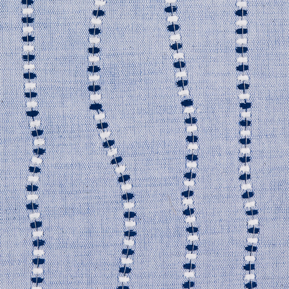 Schumacher Elodie Embroidery Chambray 82231