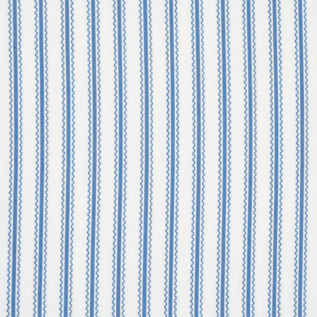 Schumacher Birdie Ticking Stripe Indigo 83702