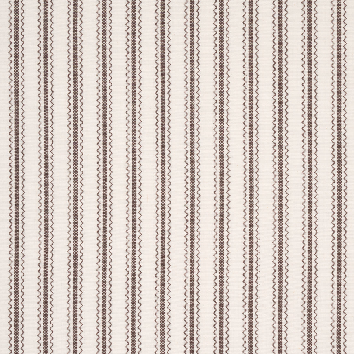 Schumacher Birdie Ticking Stripe Brown 83704
