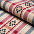 Schumacher Hutton Hand Woven Check stof Rouge & Navy 84730
