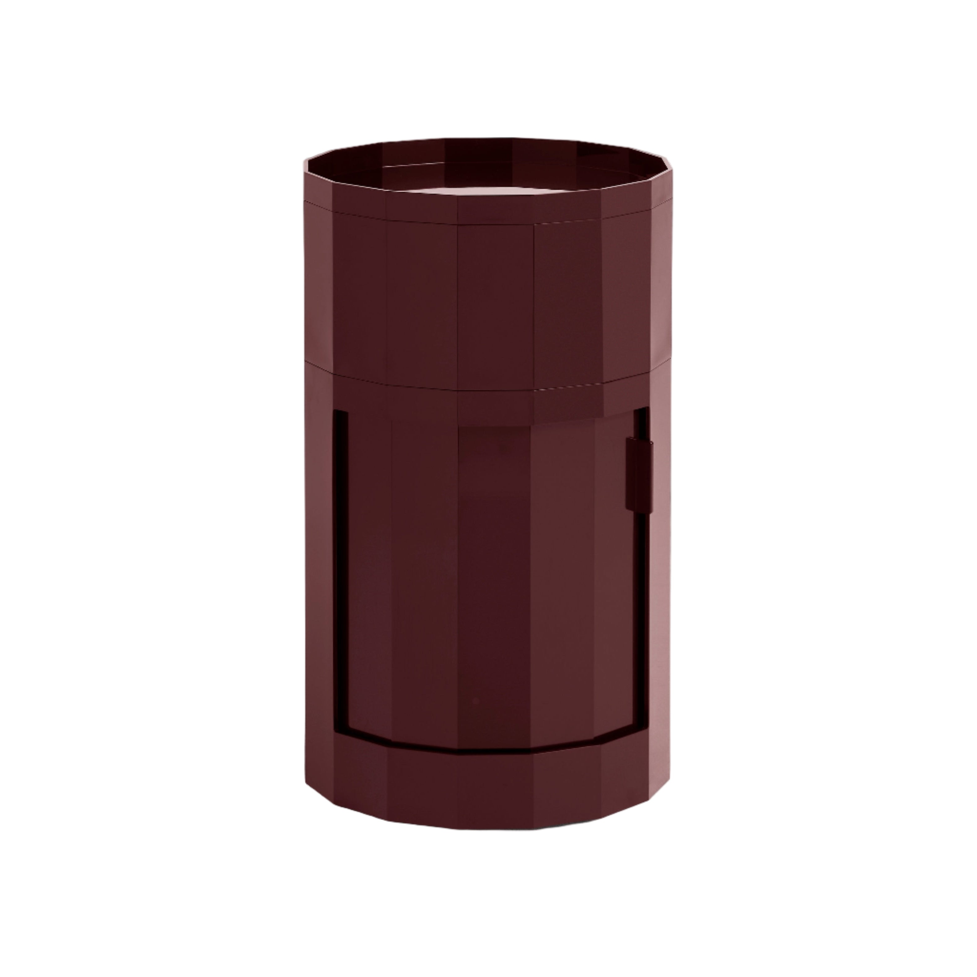 Hay Facet cabinet burgundy