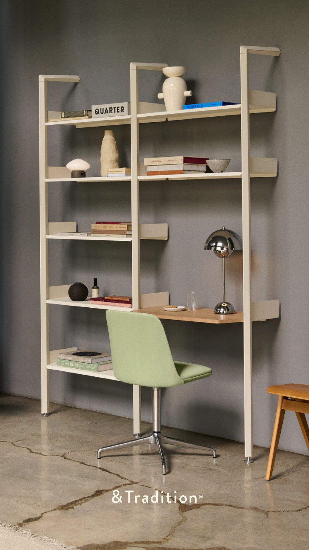 and tradition Rombe IF1 wandkast werkkast werkplek