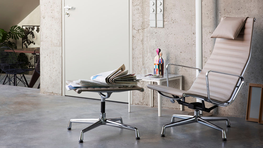 Vitra Aluminium Chair EA 124 – Lounge