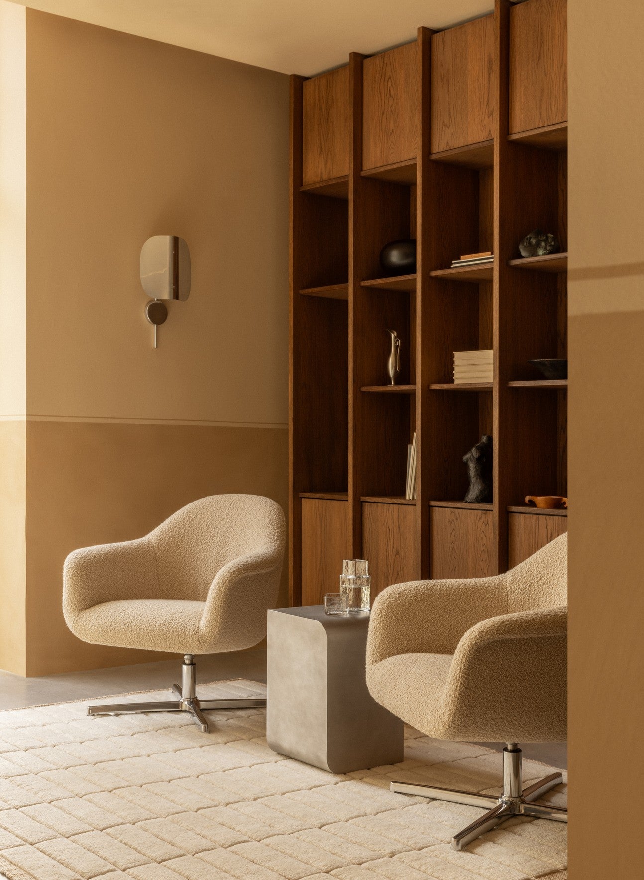 Audo Tile Ivory Rug