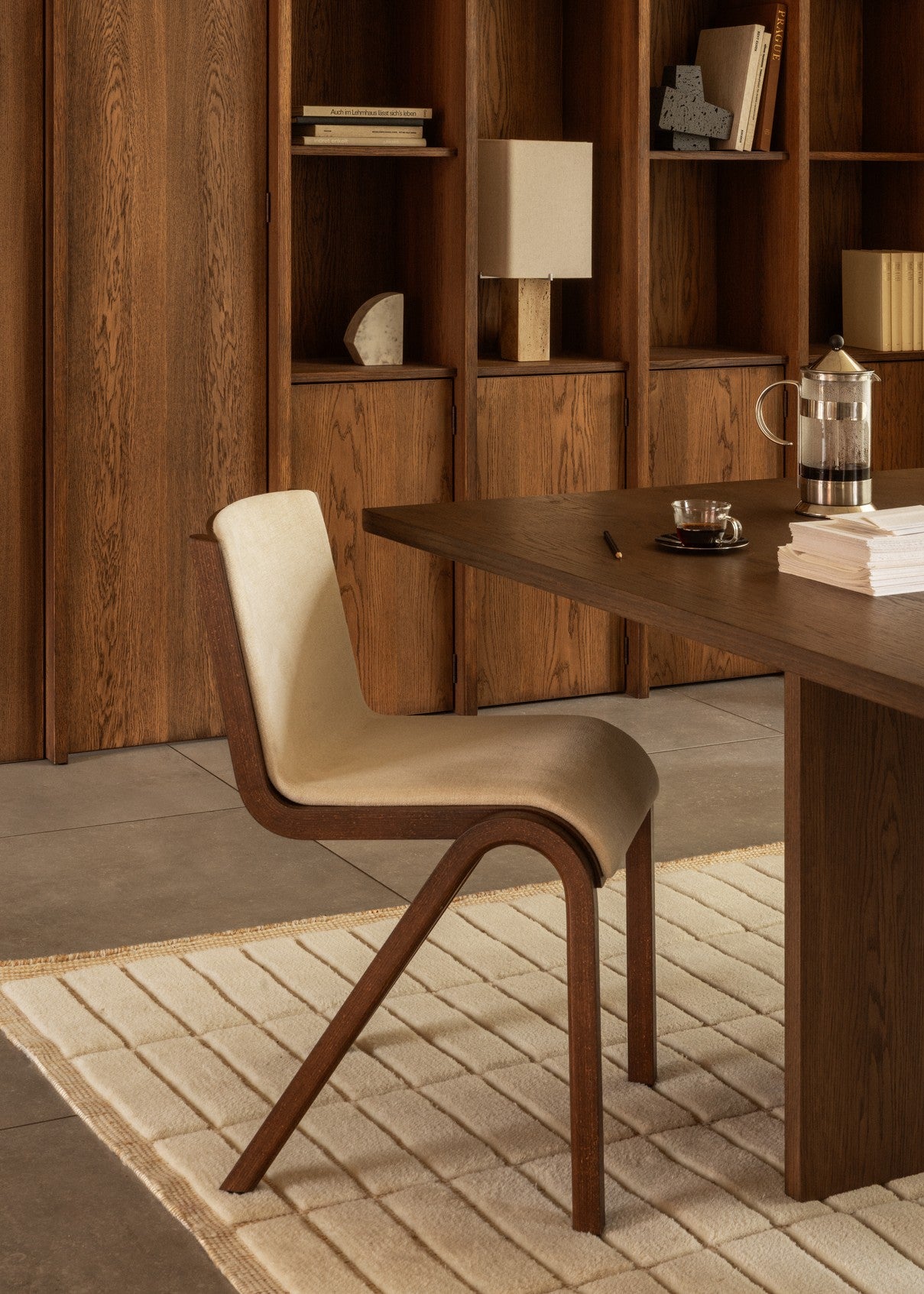 Audo Tile Ivory Rug