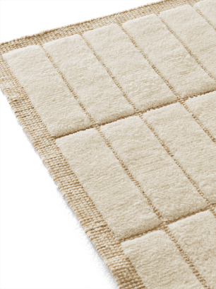 Audo Tile Ivory Rug