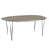 Fritz Hansen the Superellipse tafel B620 uitschuifbaar