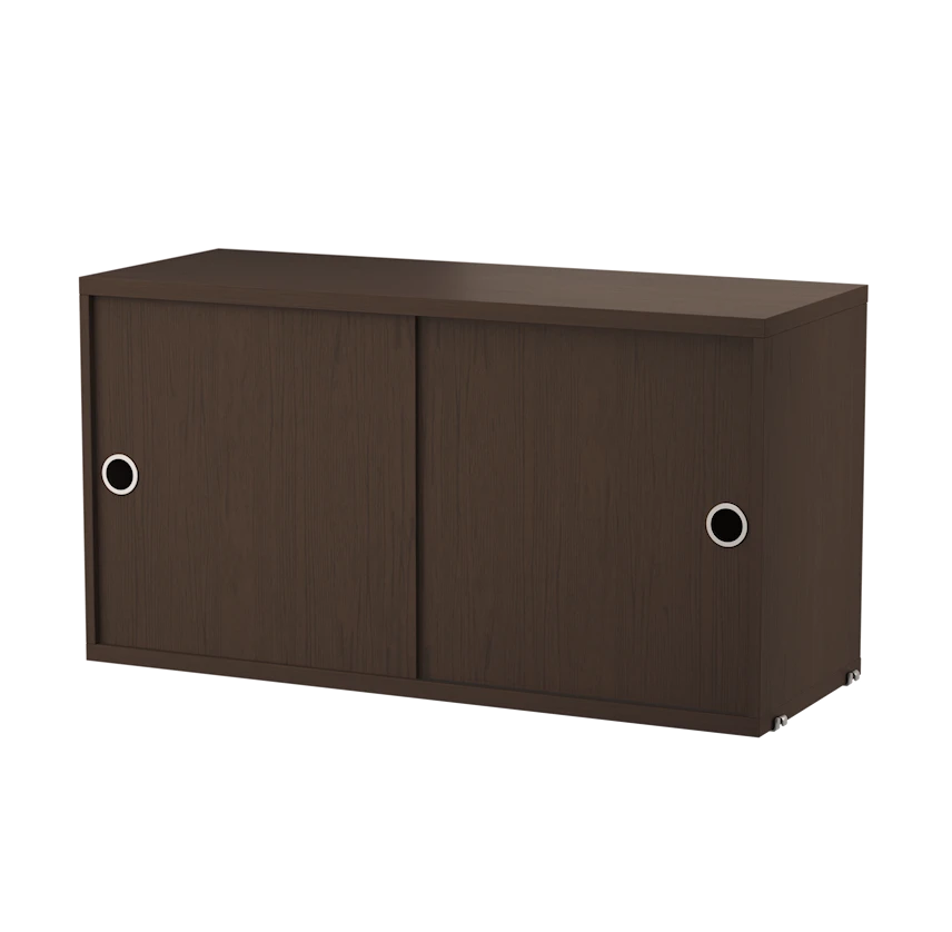 String Cabinet with sliding doors