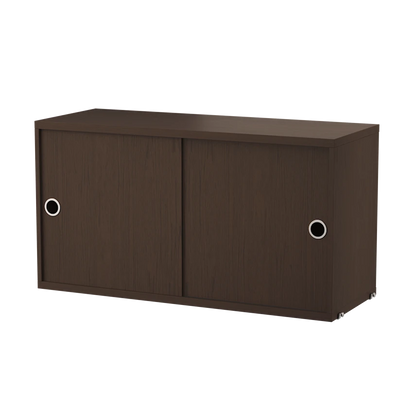 String Cabinet with sliding doors