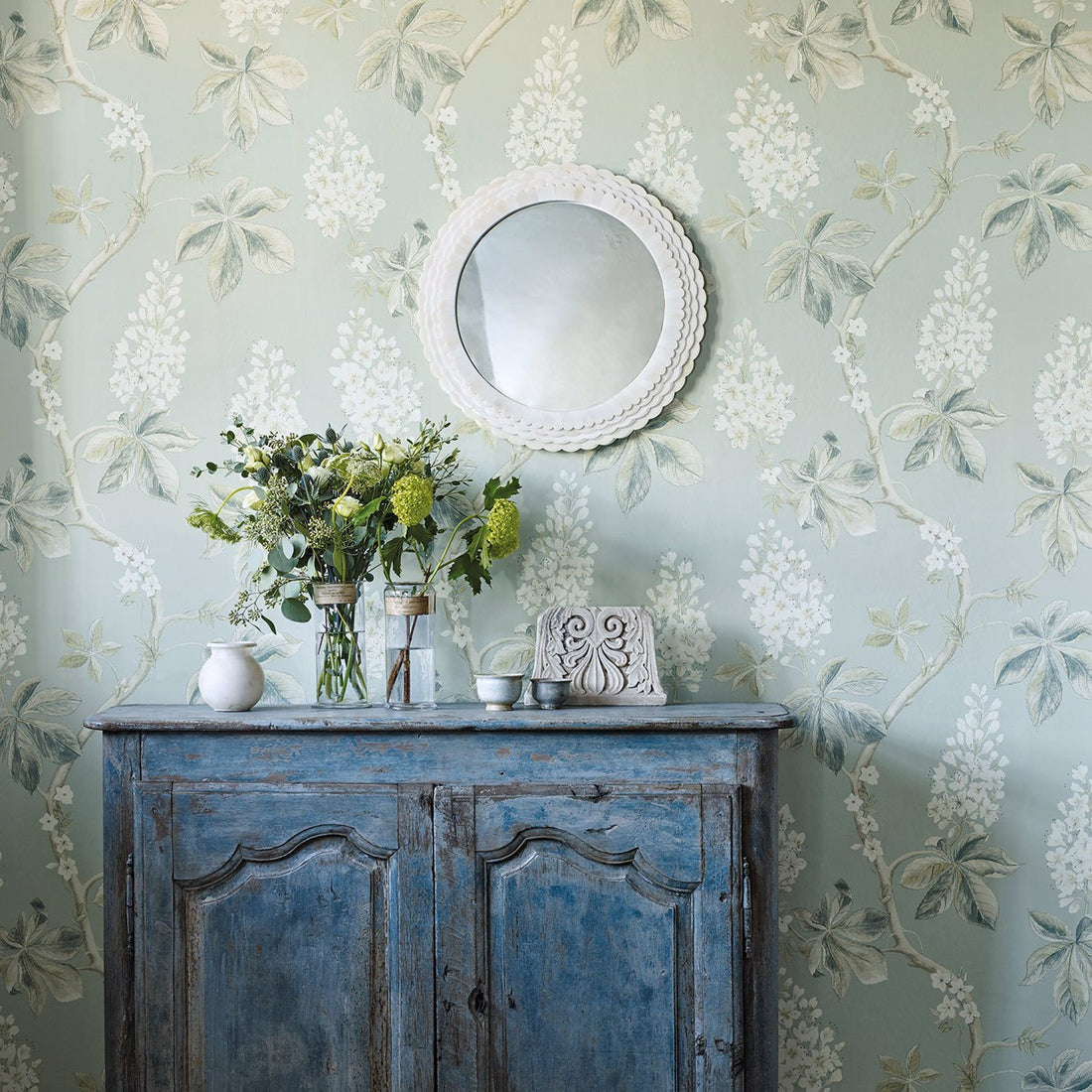 Sanderson Chestnut Tree Seaspray/Peony 215710