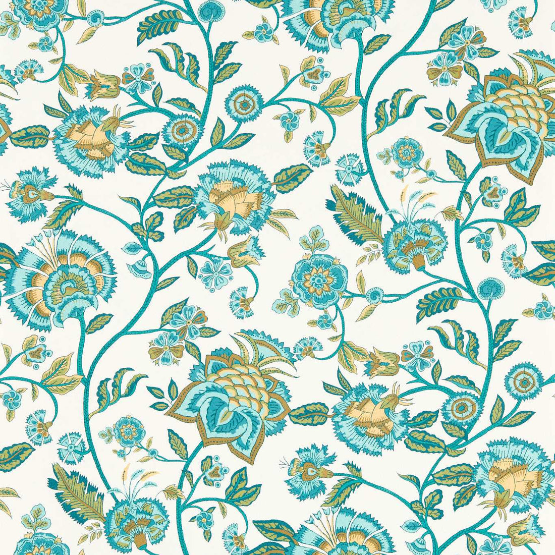 Clarke &amp; Clarke behang Barmeri Teal W0232/05