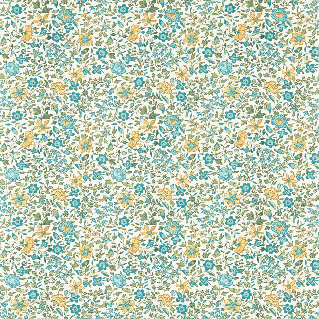 Clarke &amp; Clarke behang Gamthi Teal W0235/04