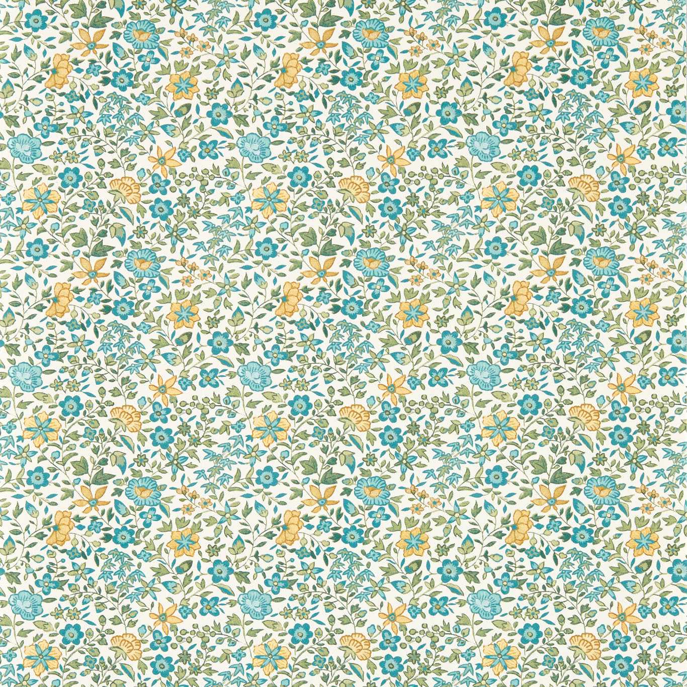 Clarke &amp; Clarke behang Gamthi Teal W0235/04