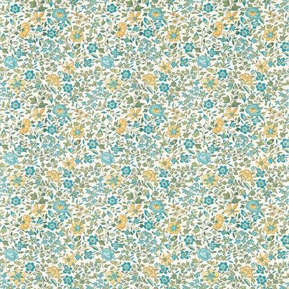 Clarke &amp; Clarke behang Gamthi Teal W0235/04