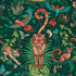Clarke & Clarke Bosque Dreams behang in de kleur Forest W0213-02 