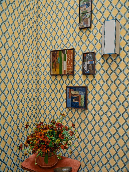 Cole and Son behang Fresco Trellis detail