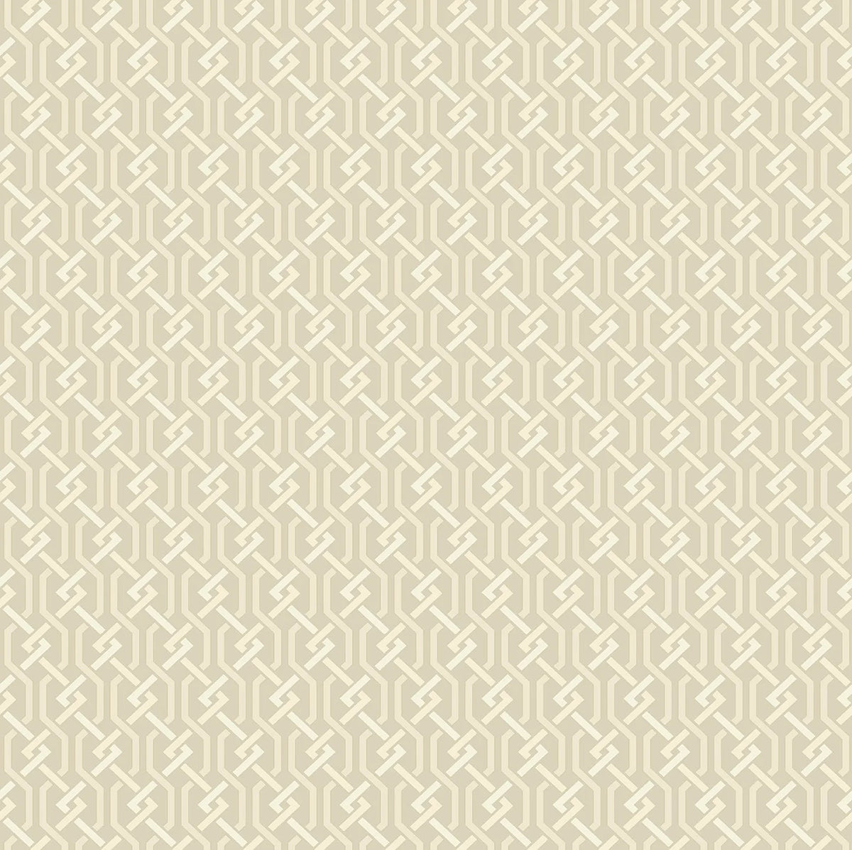 Cole and Son behang Fretwork Stone &amp; Chalk 131/6021