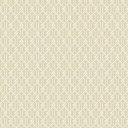 Cole and Son behang Fretwork Stone &amp; Chalk 131/6021