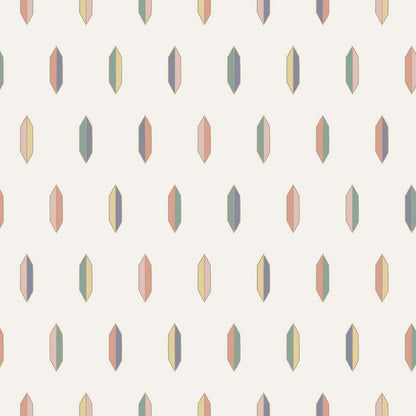 Cole and Son behang Inlay Soft Multi &amp; Gold on Cream 131/2002