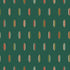 Cole and Son behang Inlay Jewel Multi & Copper on Racing Green 131/2004