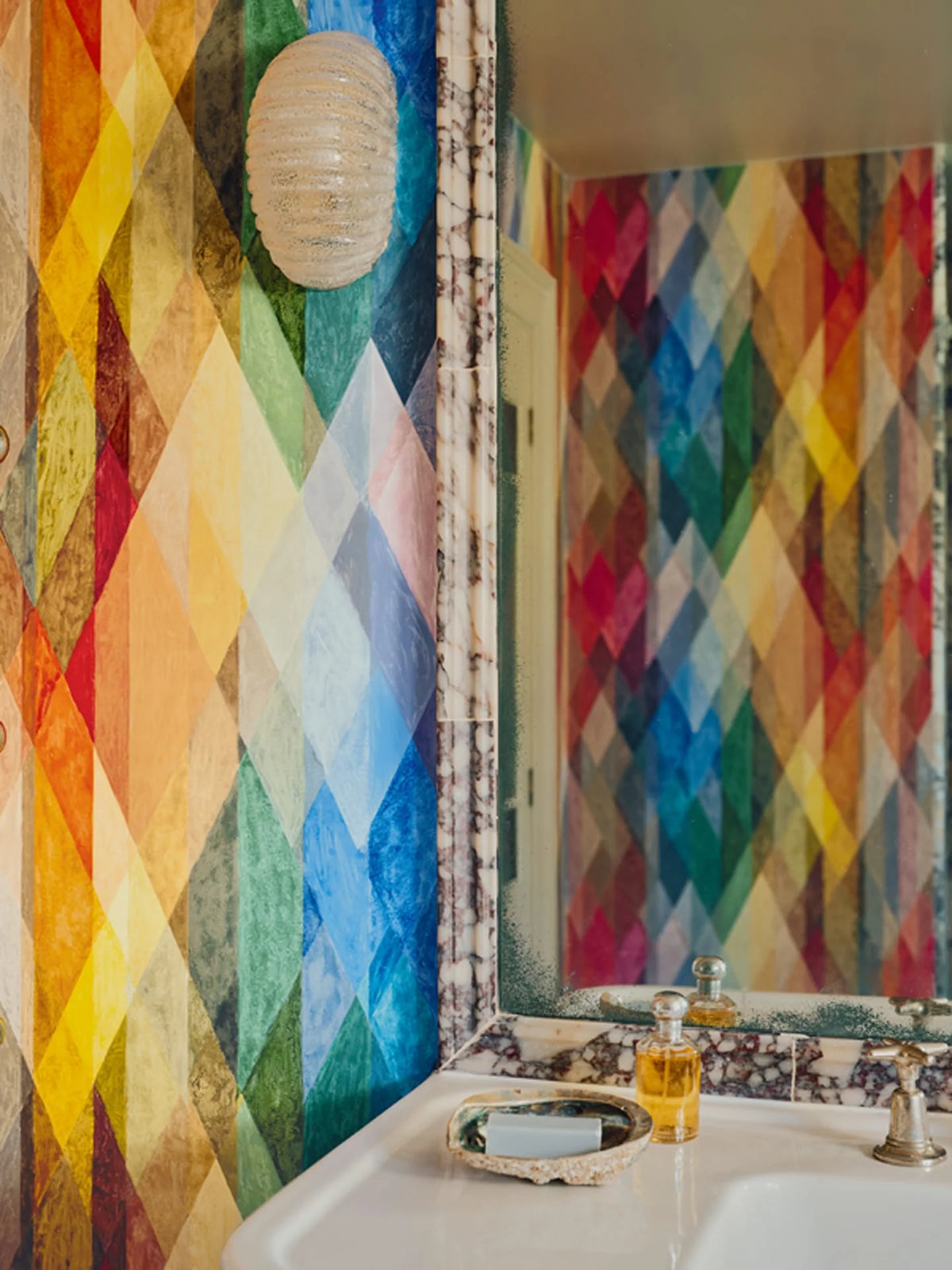 Cole and Son behang Painted Prism Coles&