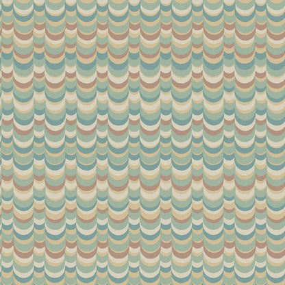 Cole and Son behang Wavelet Seafoam, Ginger &amp; Oat 131/4012