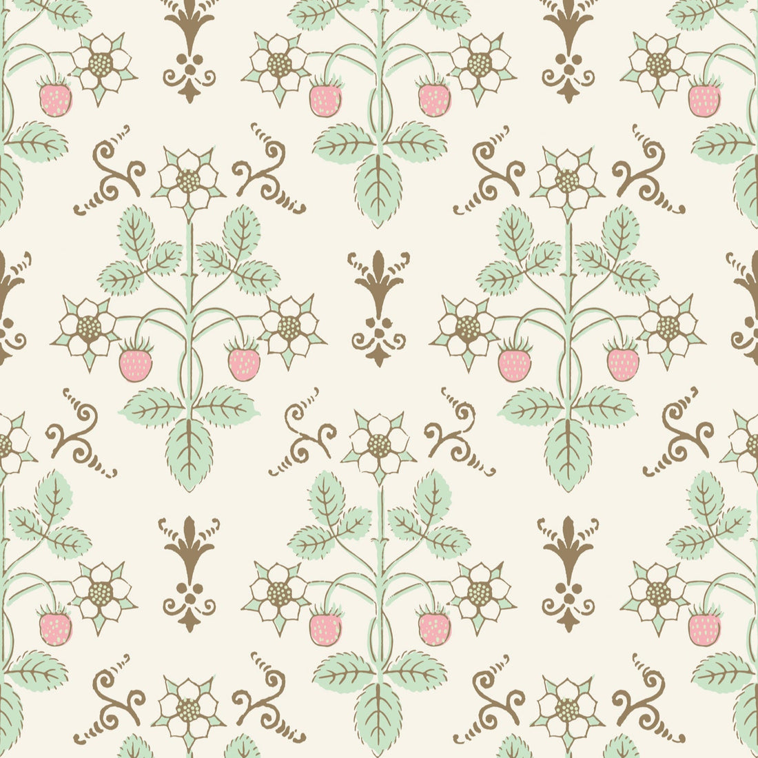 Cole &amp; Son behang Blush &amp; Mint On Pastel 127/2011 Classic Collection Vol.1 